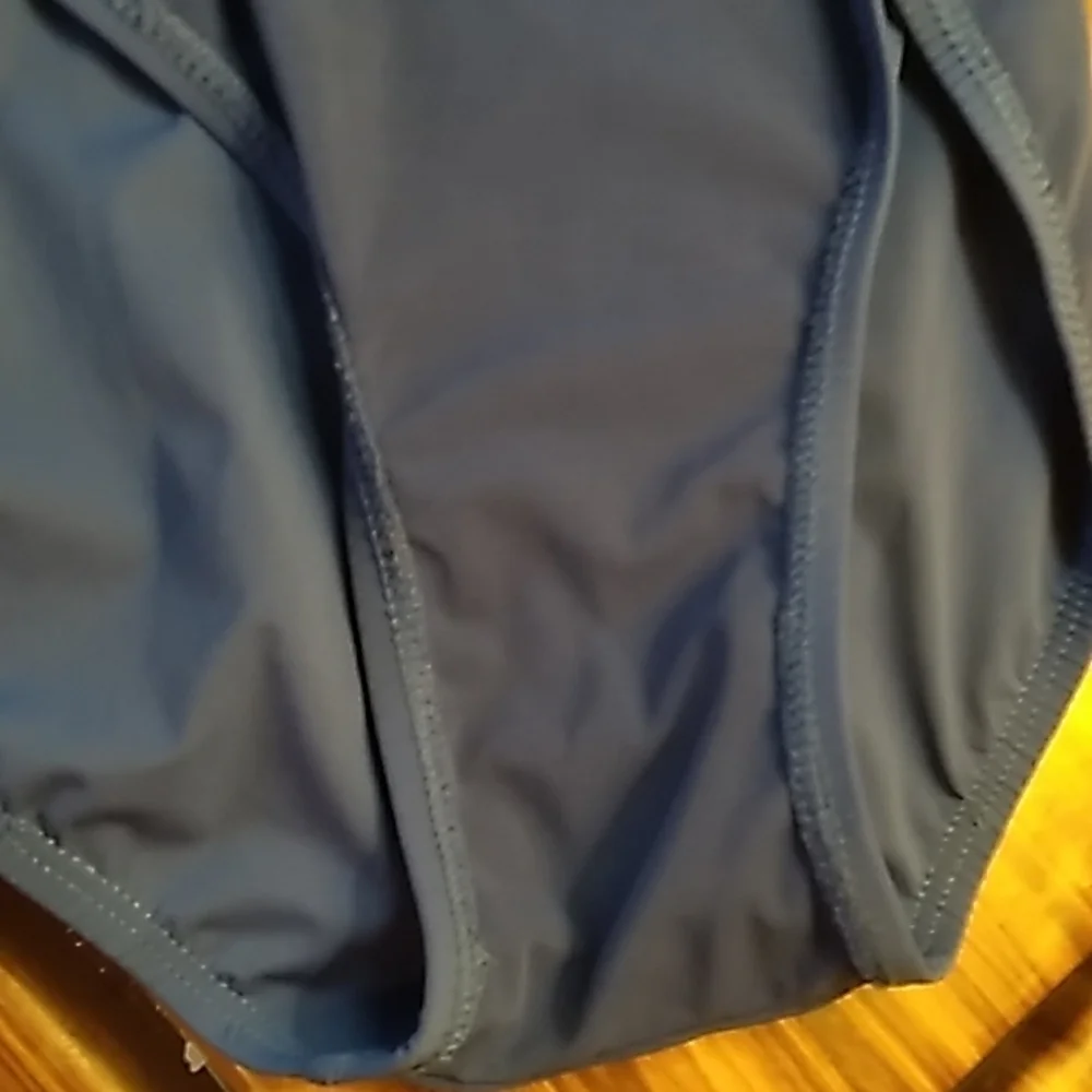 Spank love your Assets by Sara Blakely small blue bathing suit 💙 swim beach ⛱